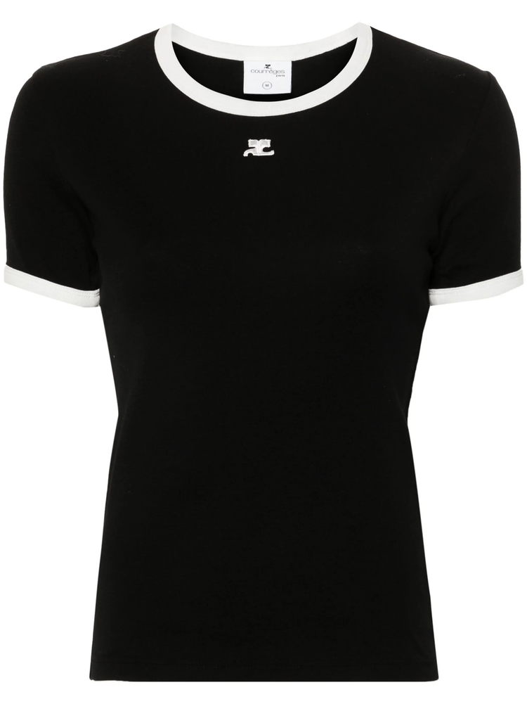 T-SHIRT SIGNATURE CONTRAST