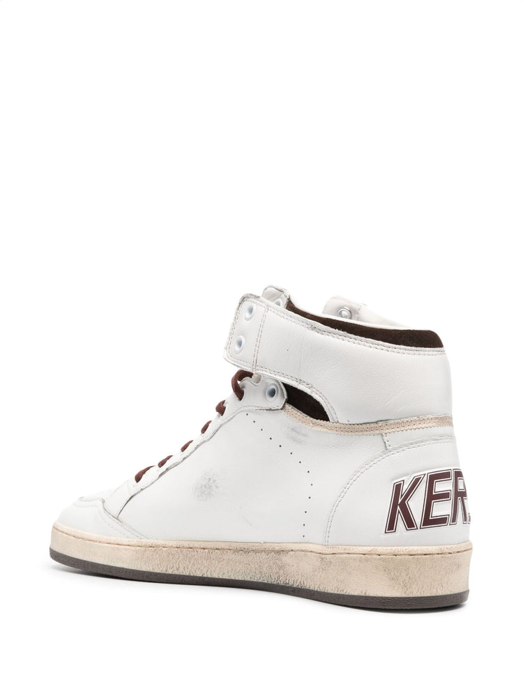 SKY STAR NAPPA UPPER AND SPUR NYLON TONGUE SUEDE STAR