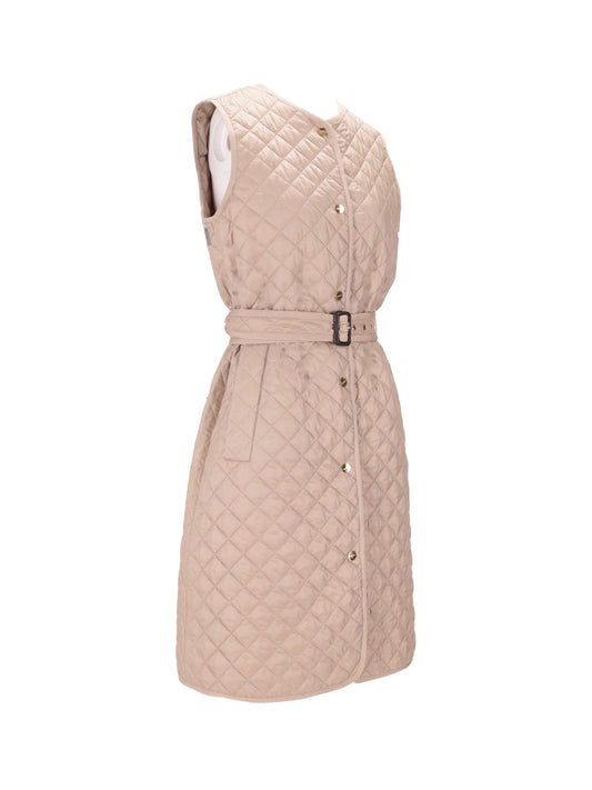 Sleeveless puffer jac. LAUREN