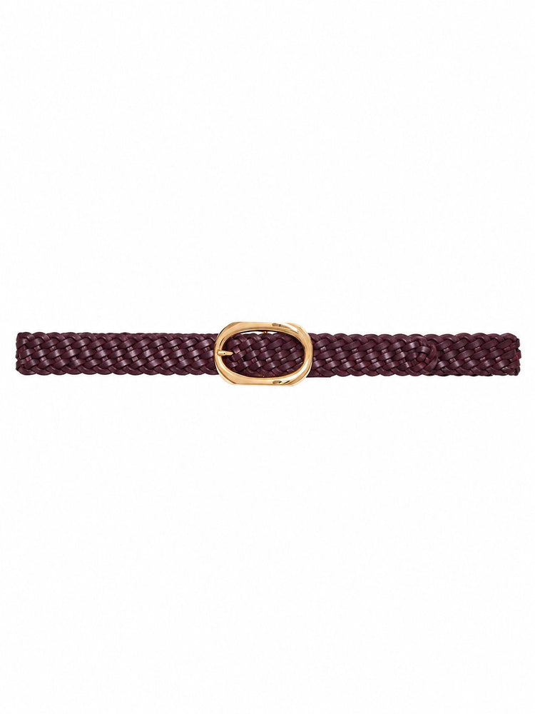 SIGNATURE LINK BELT BRAIDED - BLACK