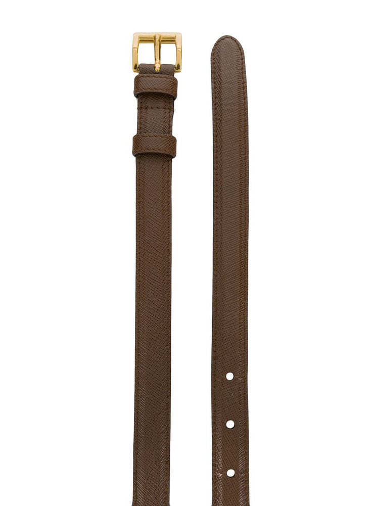 PRADA Square buckle belt