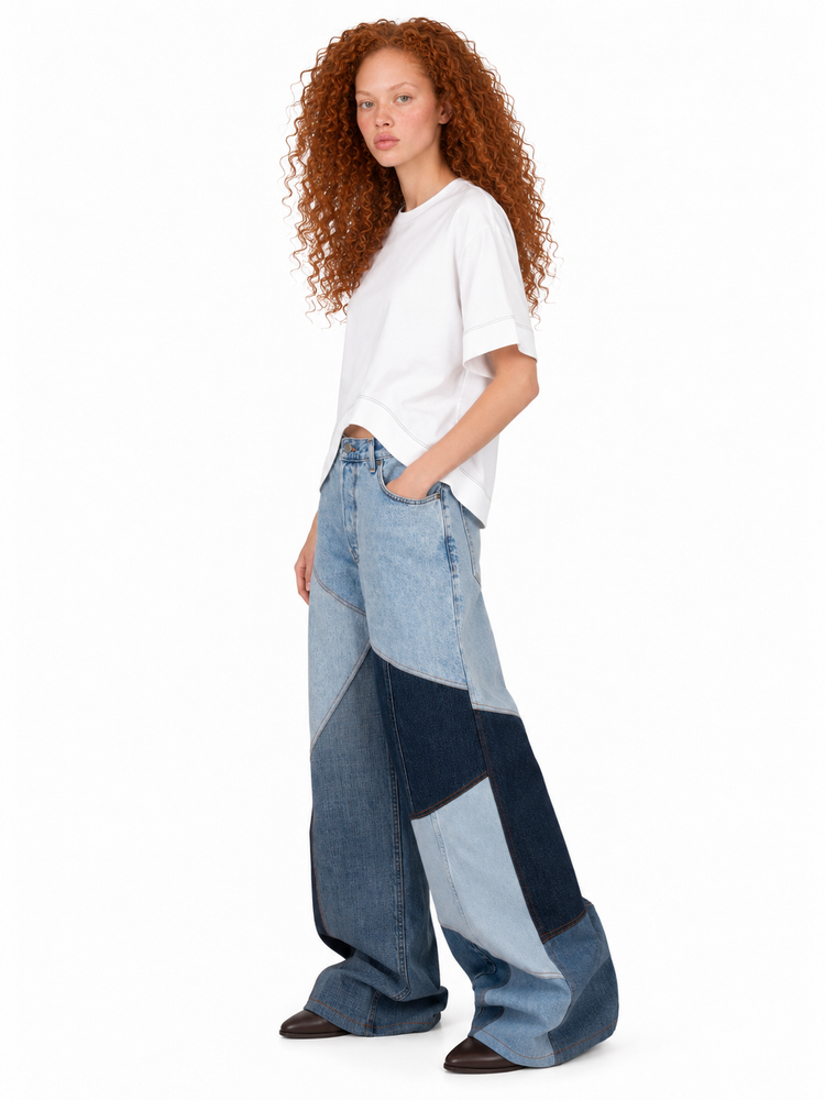 ONDA TEE -COTTON POPLIN