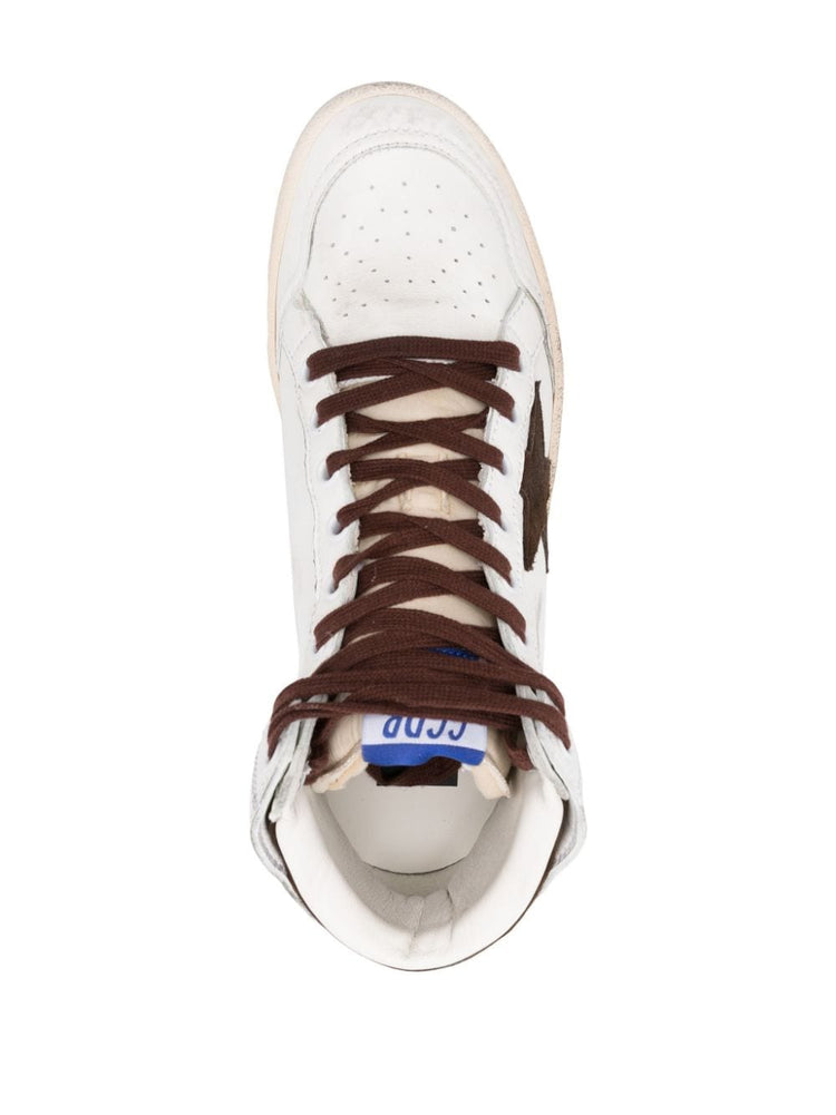 SKY STAR NAPPA UPPER AND SPUR NYLON TONGUE SUEDE STAR