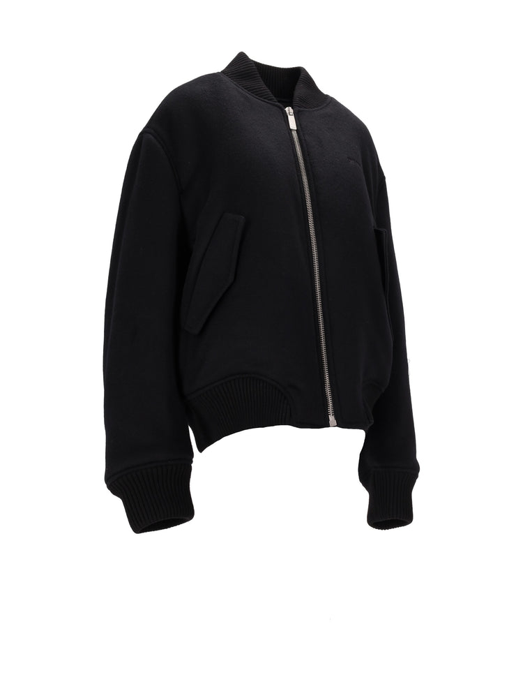 QUOTE WS BOMBER JKT BLACK - DARK GREY