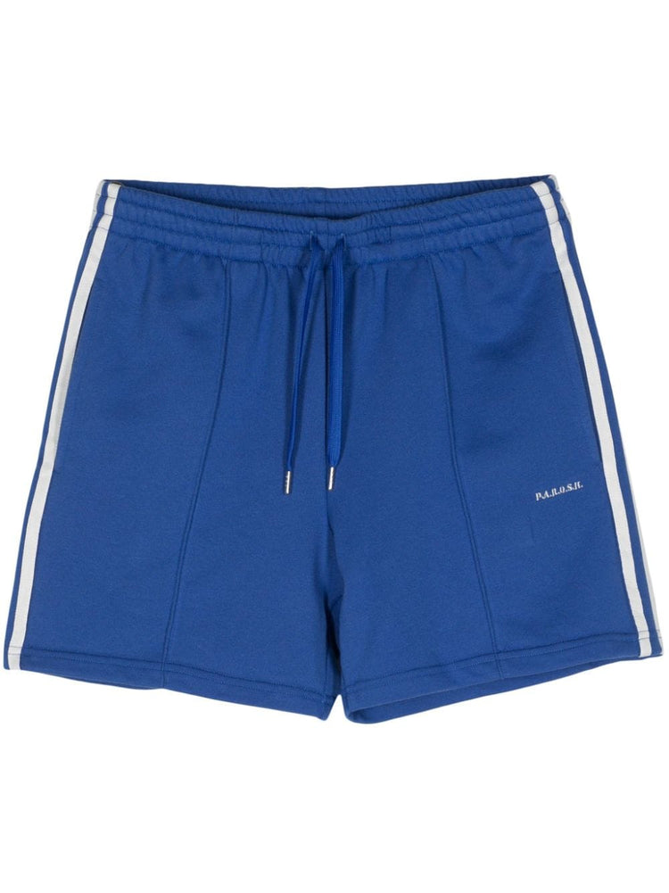 striped jersey shorts