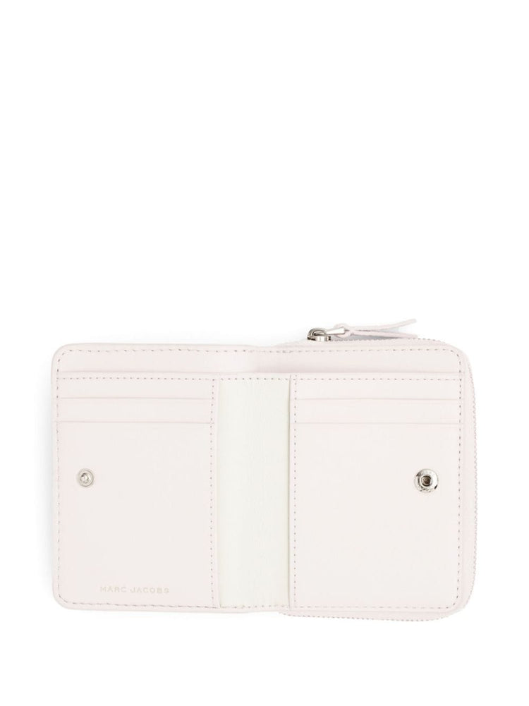 The Leather Mini compact wallet