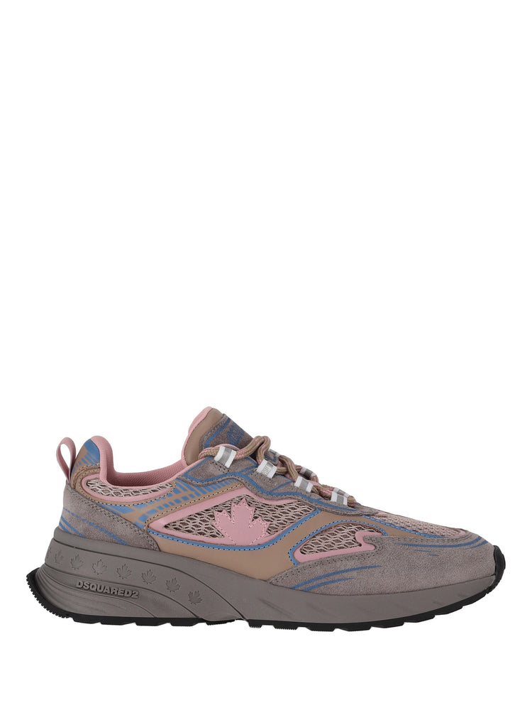 Lace-Up Low Top Sneakers