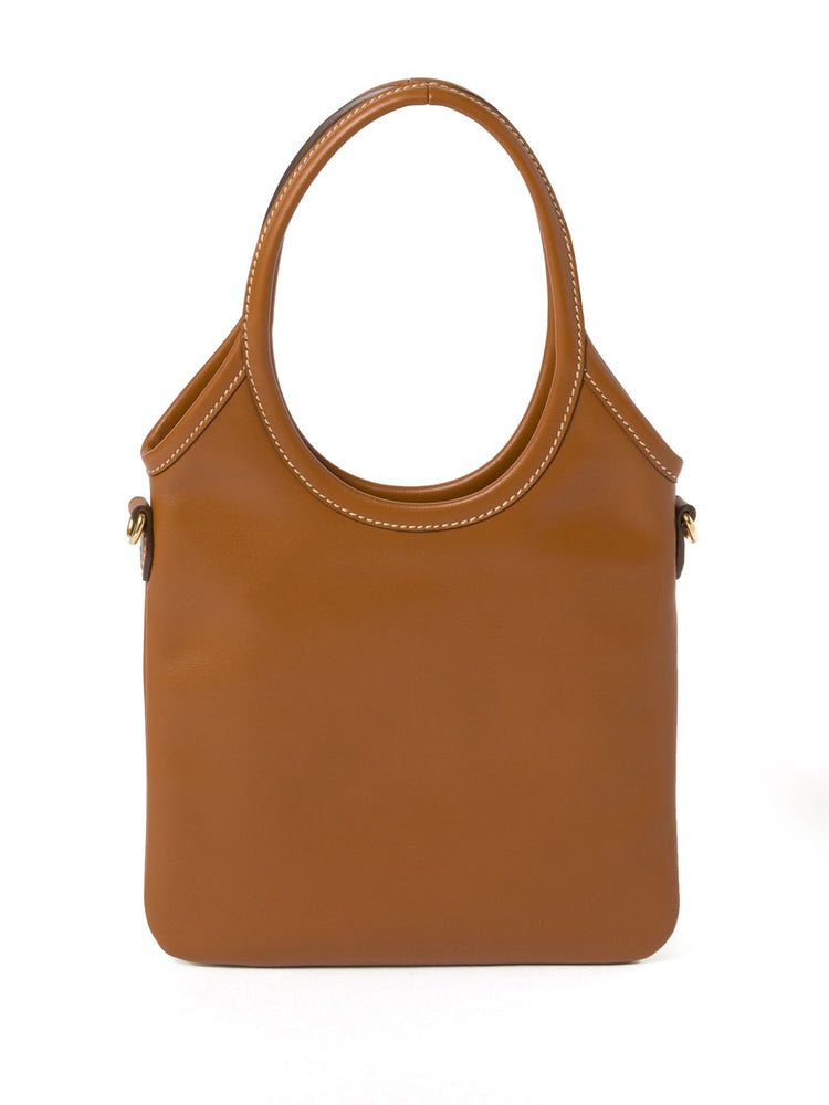 Ivy leather tote bag