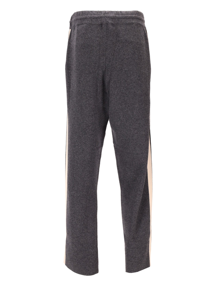 CLASSIC LOGO KNIT TRACK PANTS DARK GREY