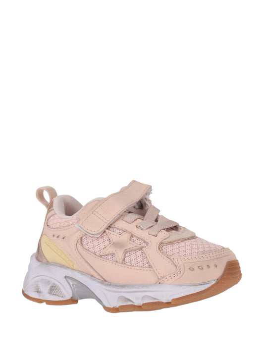 LIGHTSTAR NET AND LEATHER UPPER LEATHER STAR NET HEEL LAMINATED SPUR