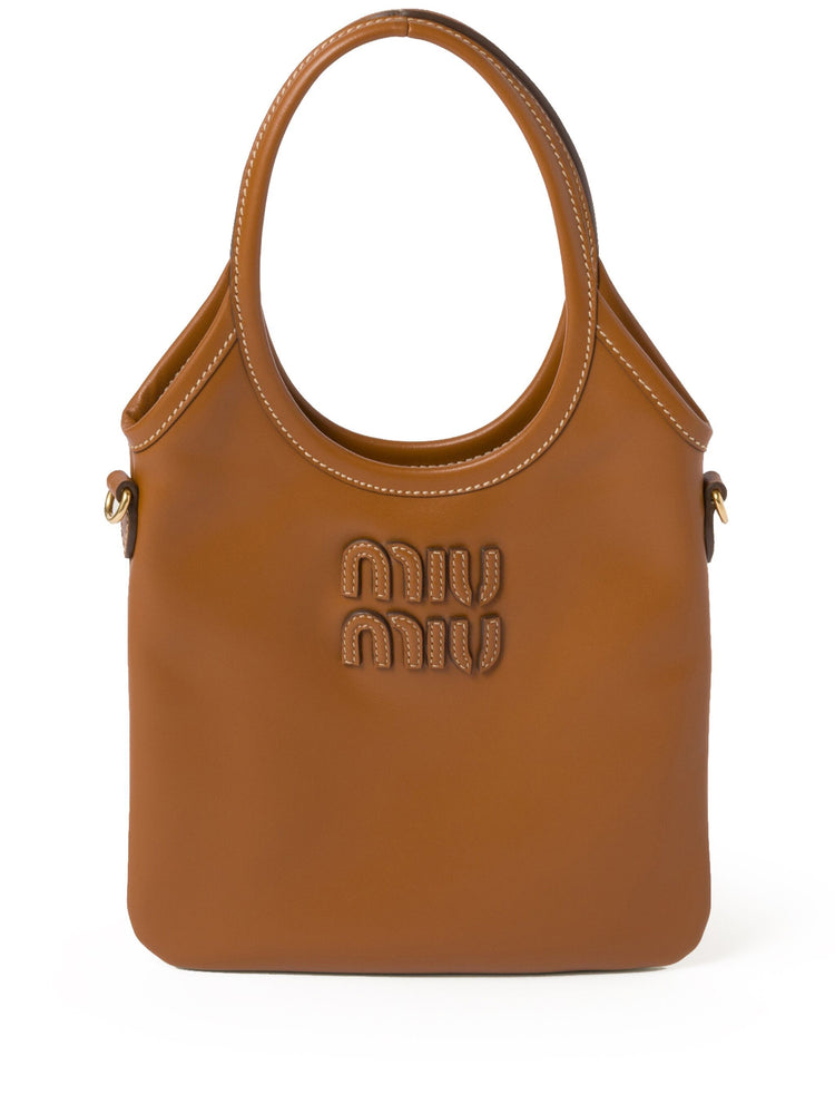 Ivy leather tote bag