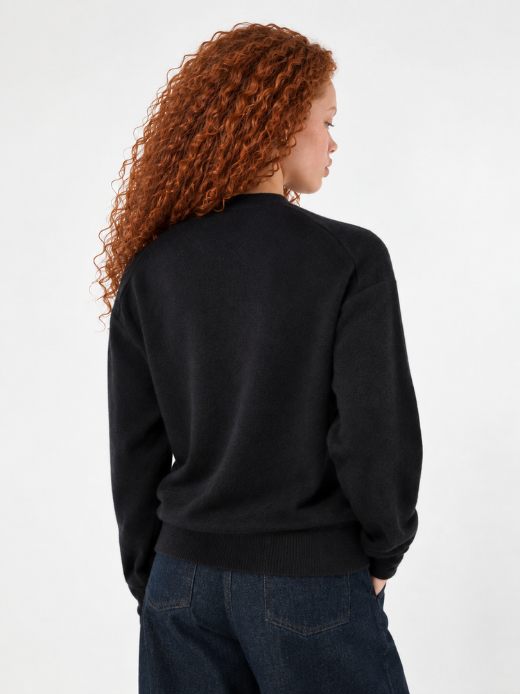 RELAXED TWISTED CARDIGAN
