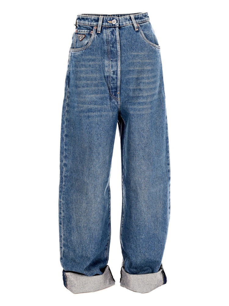 wide-leg jeans