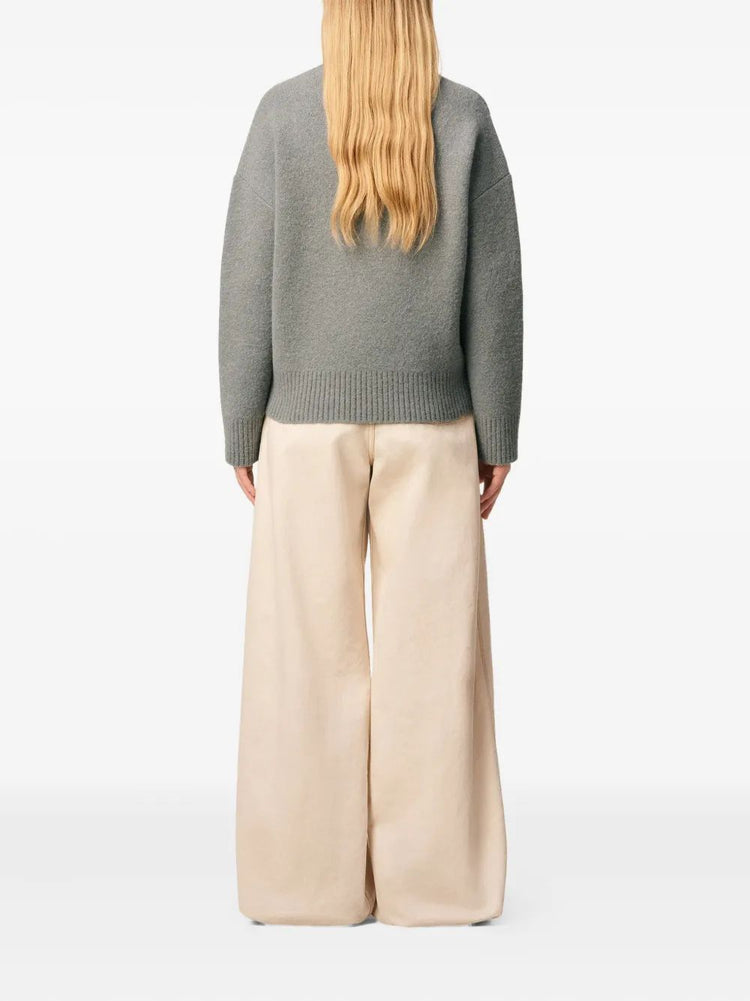 PULL COL ROND AMI DE COEUR