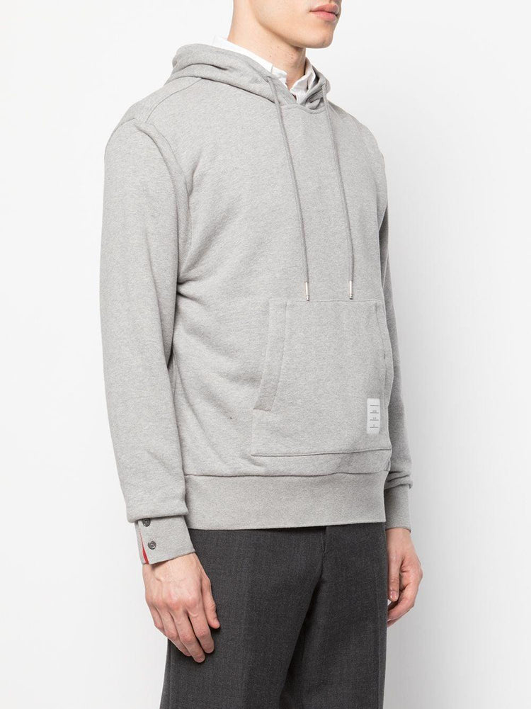 HOODIE PULLOVER W/ CB RWB STRIPE IN CLASSIC LOOPBACK