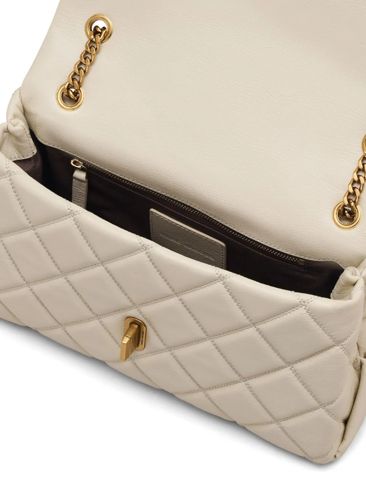 QUILTED LEATHER DUAL BAG