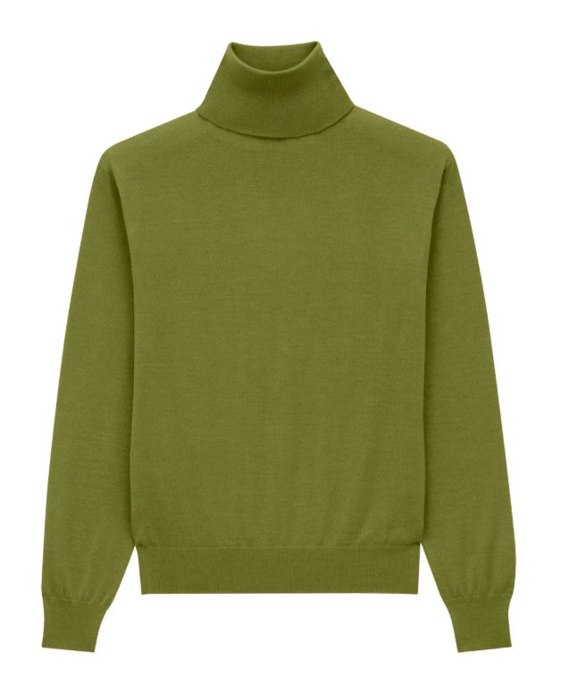 PULL COL ROULE CACHEMIRE LAINE
