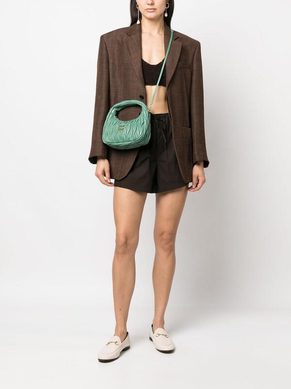 Wander matelassé mini bag