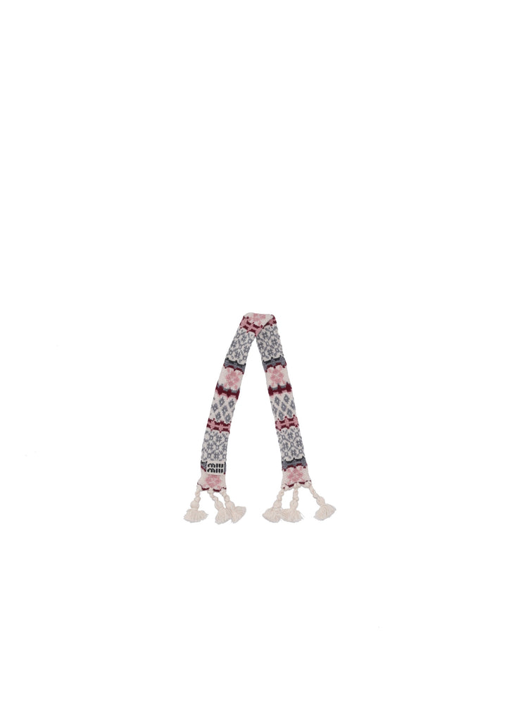 TRICK JACQUARD CASHWOOL
