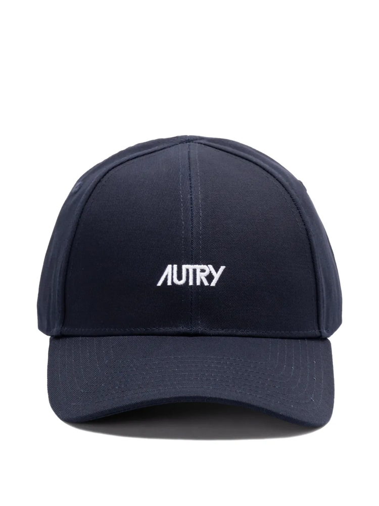logo-embroidered cap