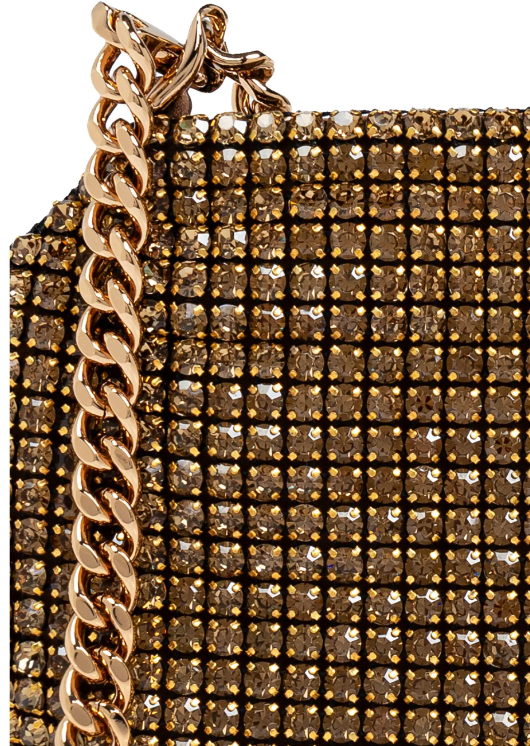 CLUTCH SOFT ALL OVER CRYSTAL MESH