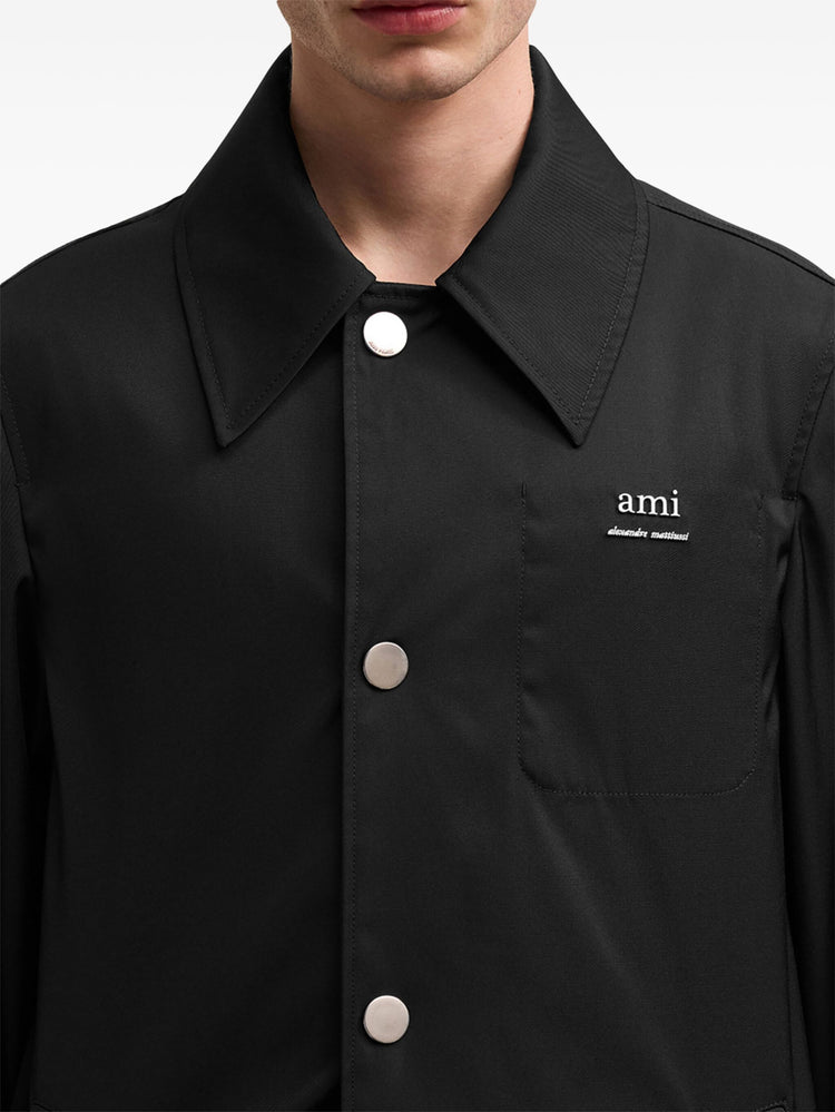 Ami de Coeur long-sleeve raincoat