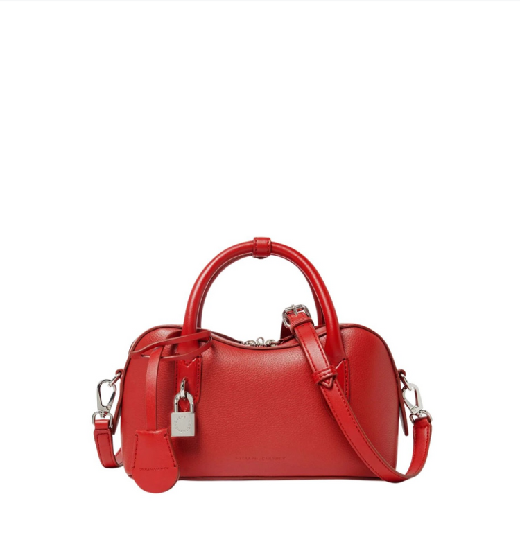 STELLA RYDER SMALL BAG EMBOSSED GRAINY ECO ALTER MAT - MURRAYA + VEGEA