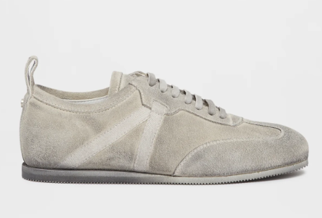 SIRU SOFT LOW-TOP BOXING SNEAKERS CALF SUEDE SKIN