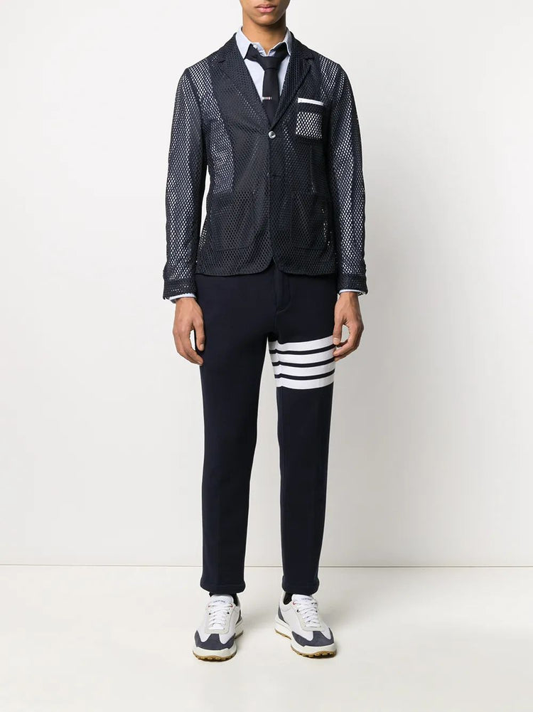 CLASSIC FIT SHIRT W/ 4BAR IN OXFORD SATIN WEAVE