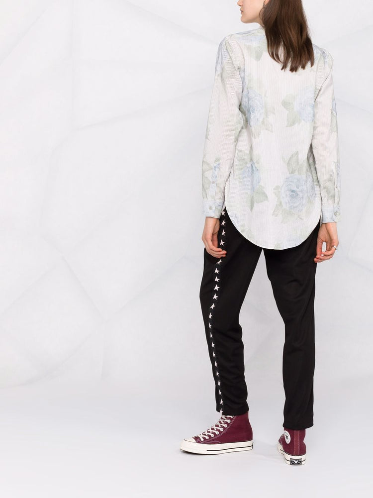 STAR/ W'S JOGGINGS DOROTEA WIDE LEG/ TECHNICAL JERSEY/ STRIP