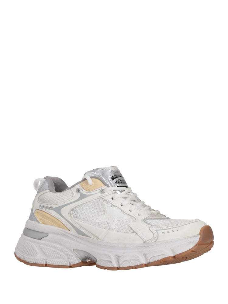 LIGHTSTAR LEATHER NET AND SUEDE UPPER TPU STAR NET HEEL AND SPUR