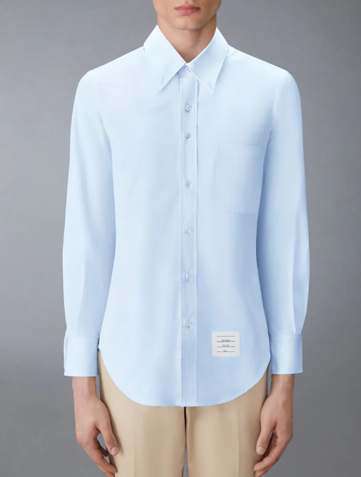 CLASSIC L/S BD PC SHIRT IN SOLID POPLIN