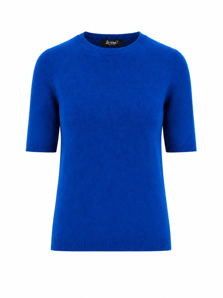 LA ROSE maglia 3/4 cashmere rosso