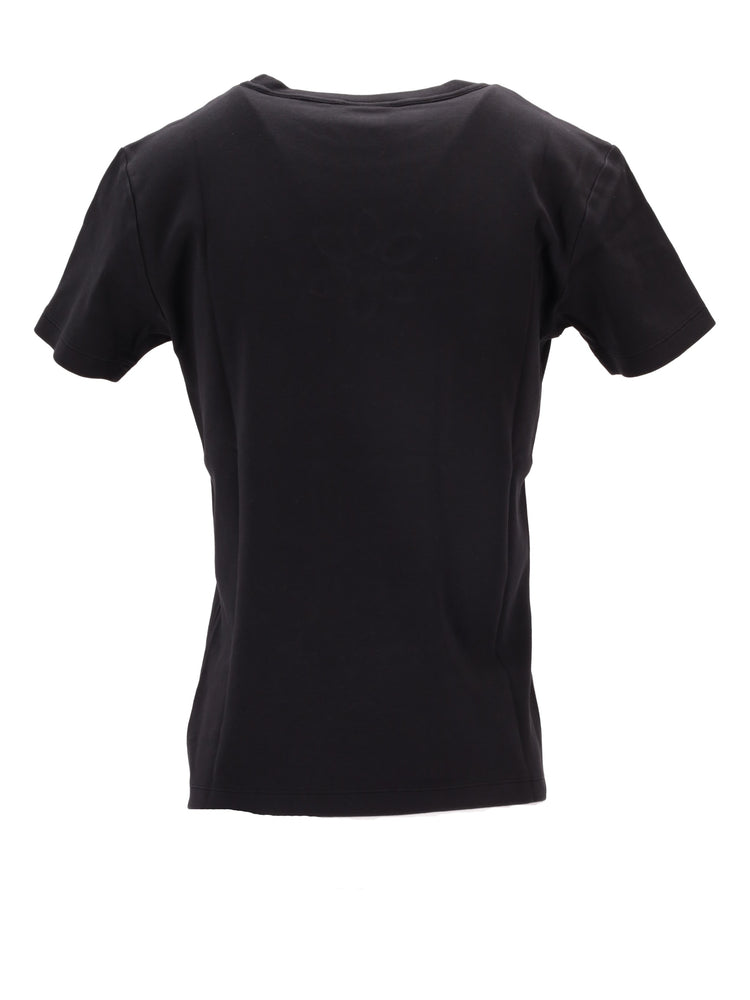 FITTED T-SHIRT W/ EMBROIDERY