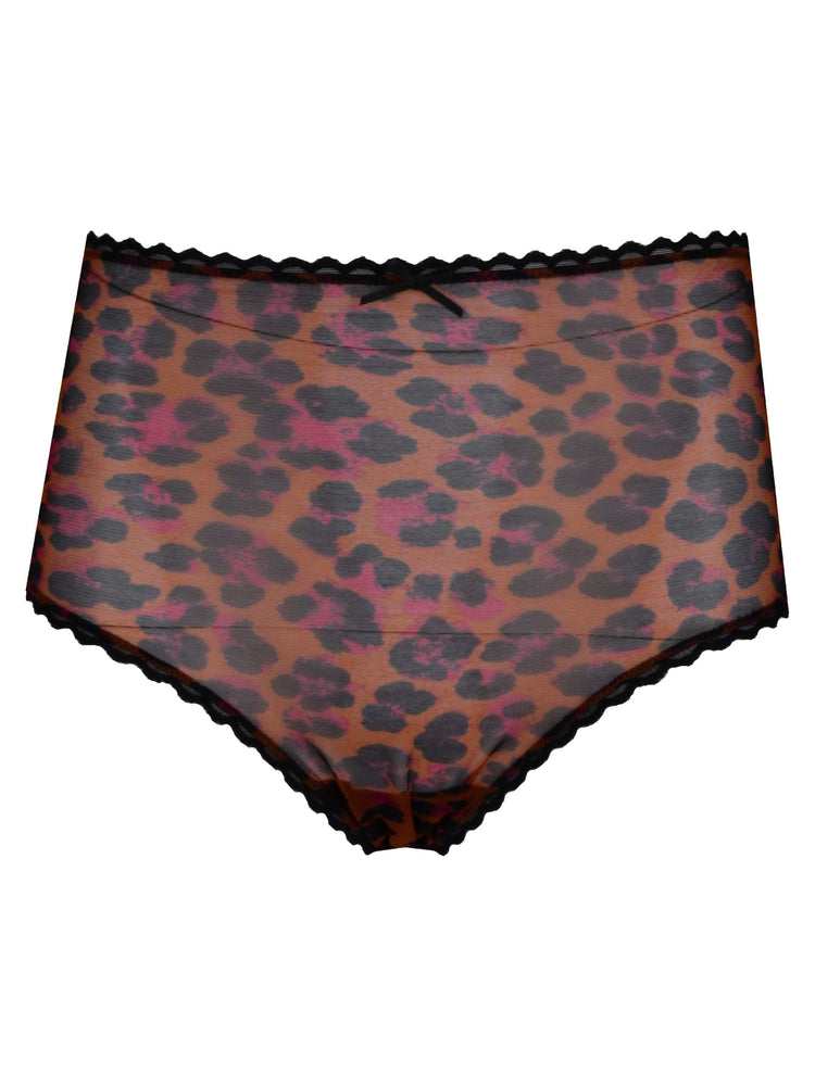 LAURA URBINATI Slip alto verde&rosa