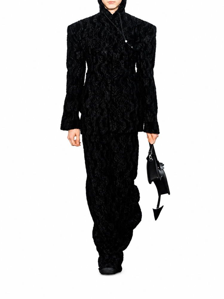 TROUSER DEAD-STOCK BLACK CASH