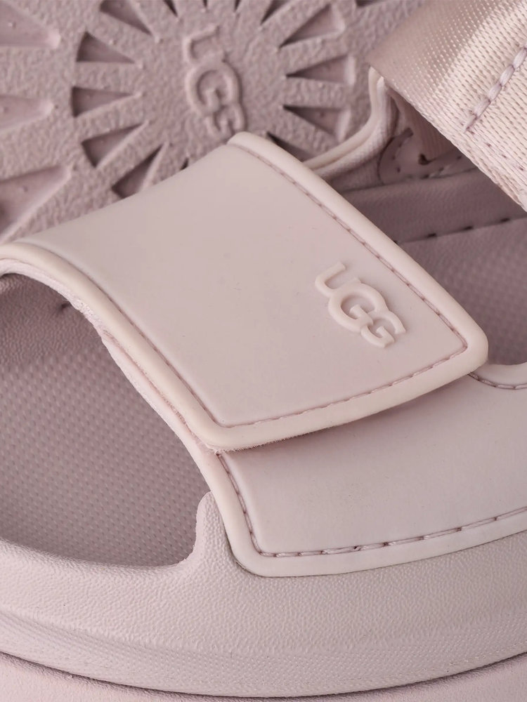 GoldenGlow flat sandals