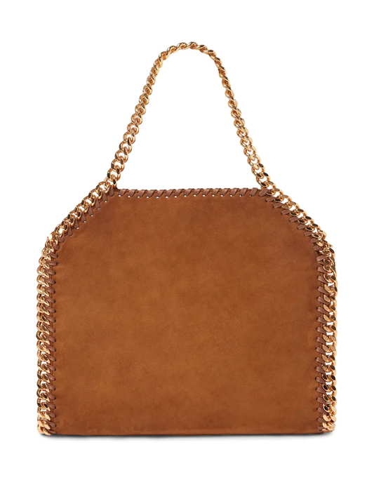 mini Falabella suede bag