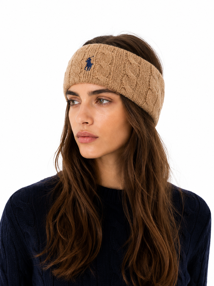 WOOL BLEND-WOOL CSHMR CBL HDBND
