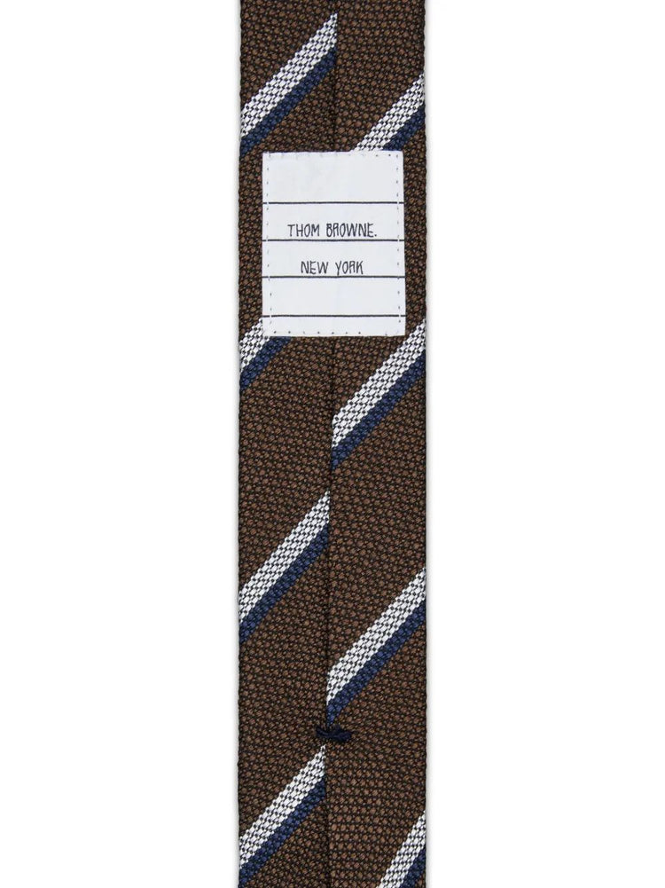 CLASSIC TIE IN SHADOW STRIPE PIQUE WEAVE