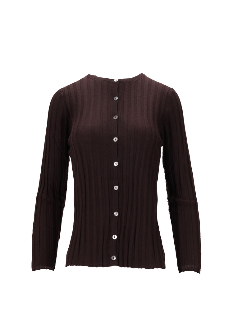CARDIGAN Cashmere+seta
