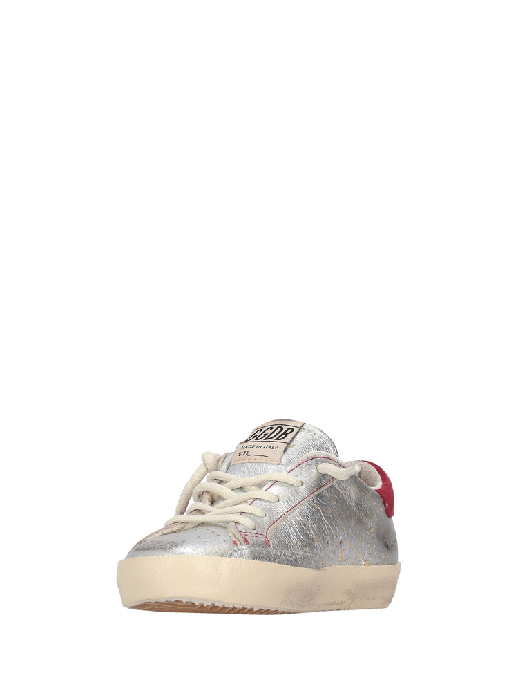 SUPER STAR LAMINATED SUEDE UPPER SUEDE STAR AND HEEL