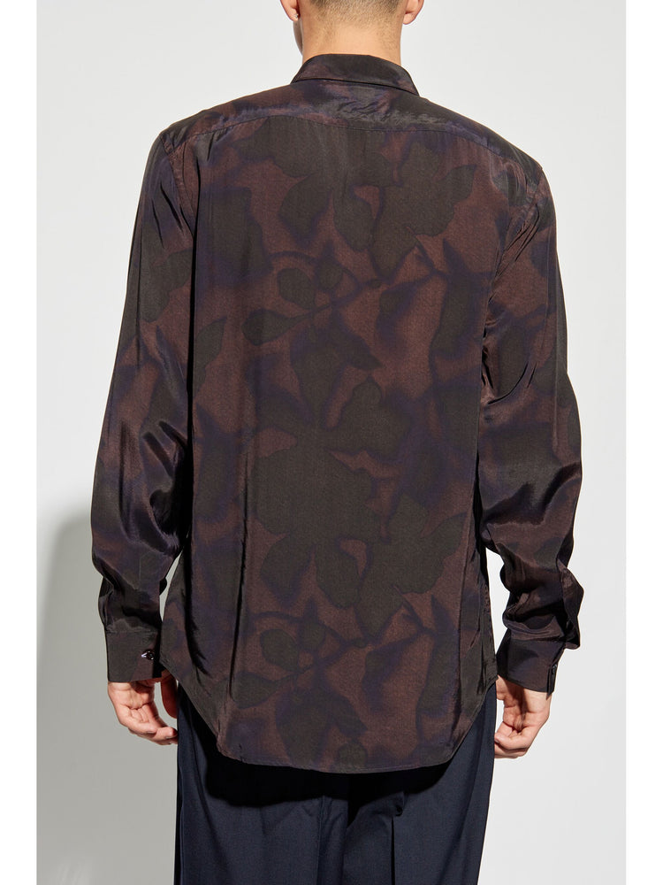 patterned shirt