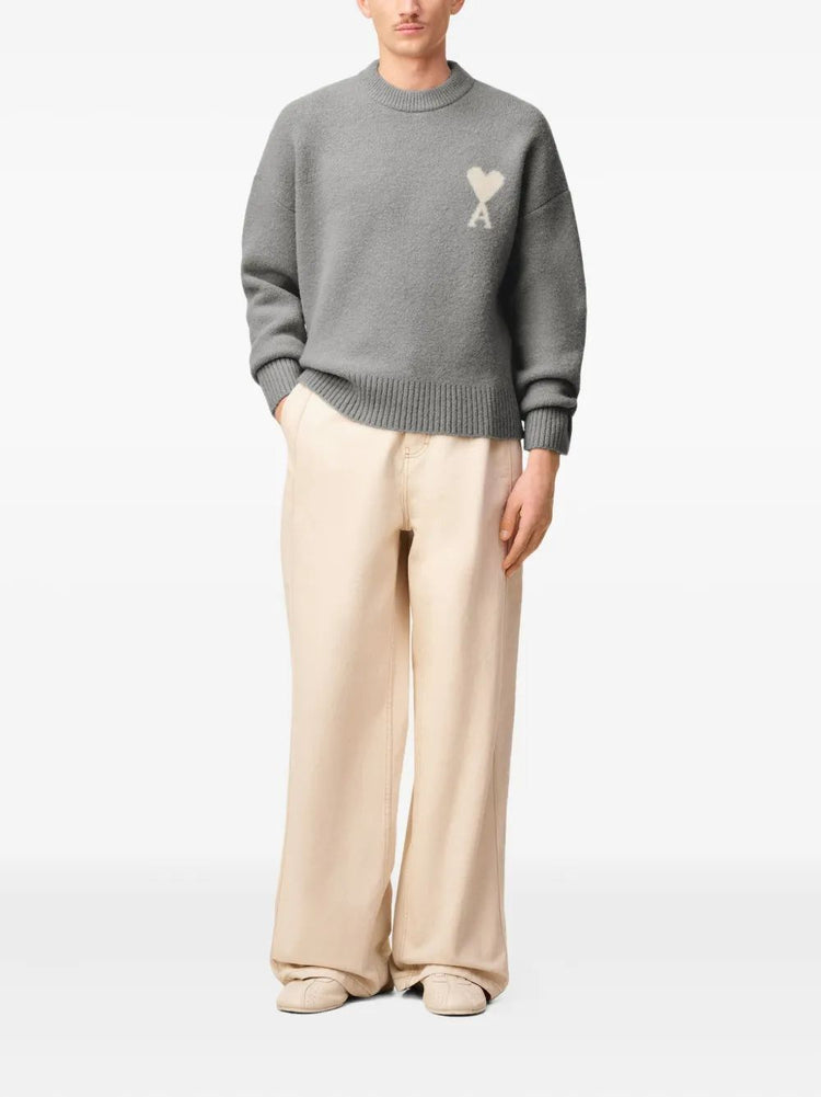 PULL COL ROND AMI DE COEUR