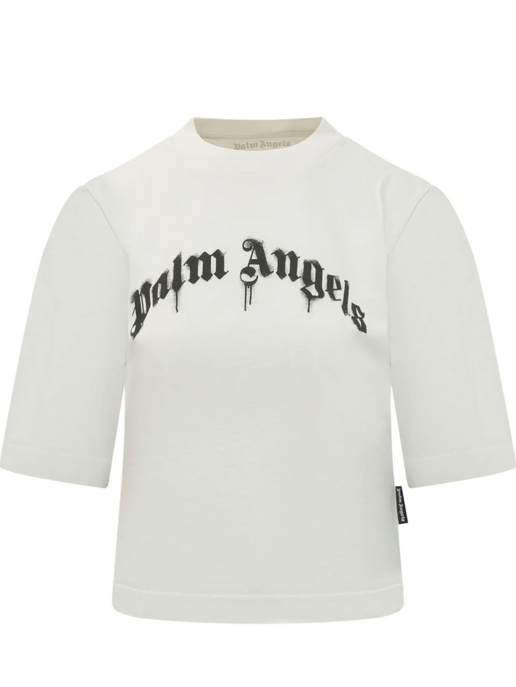 CURVED LOGO BOXY TEE