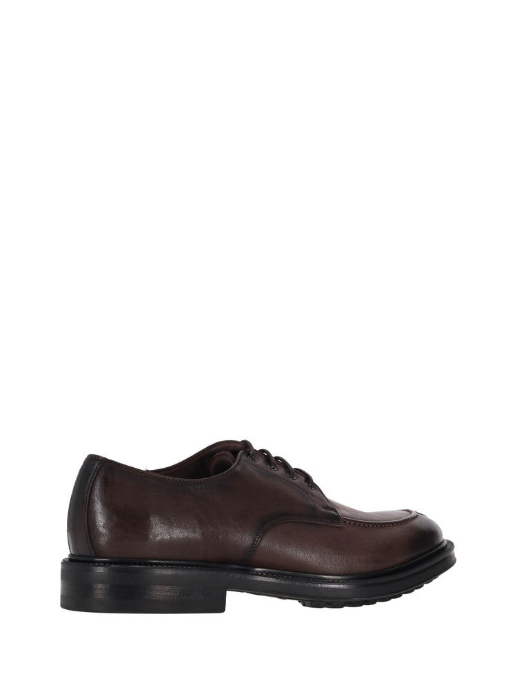 MENS SHOE LARK CHOCOLATE DIP DYE
