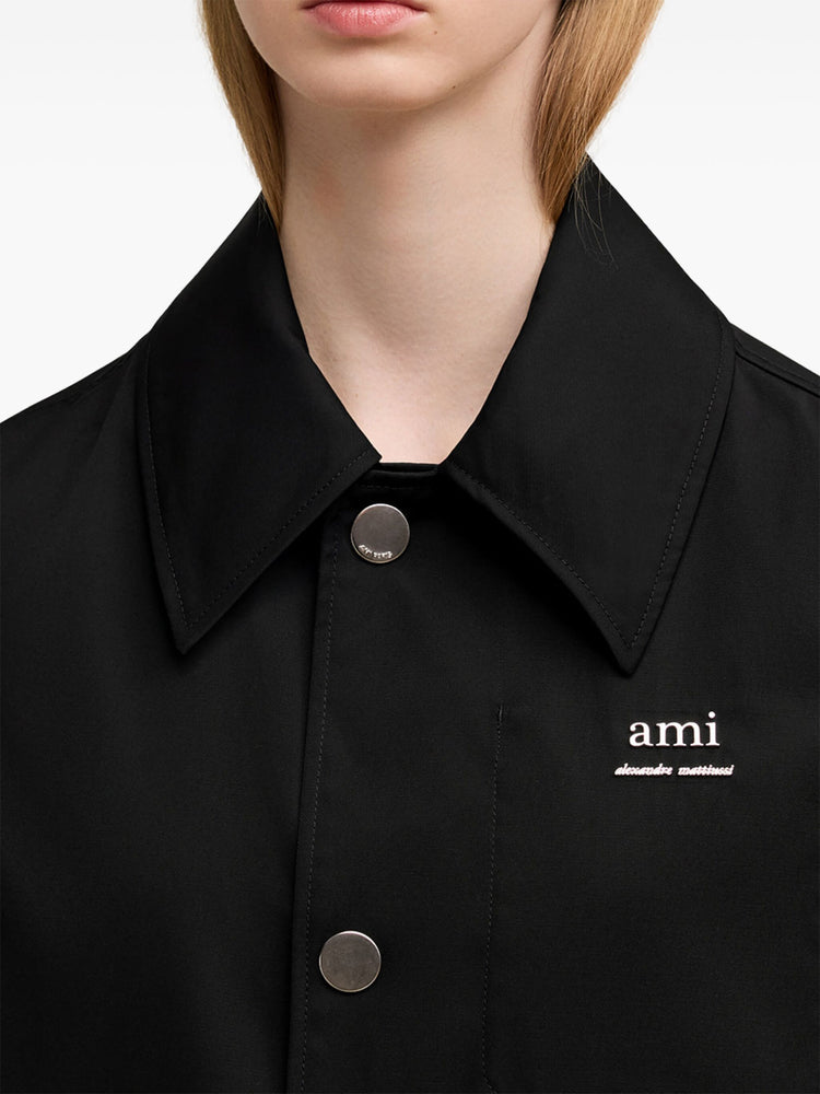 Ami de Coeur long-sleeve raincoat