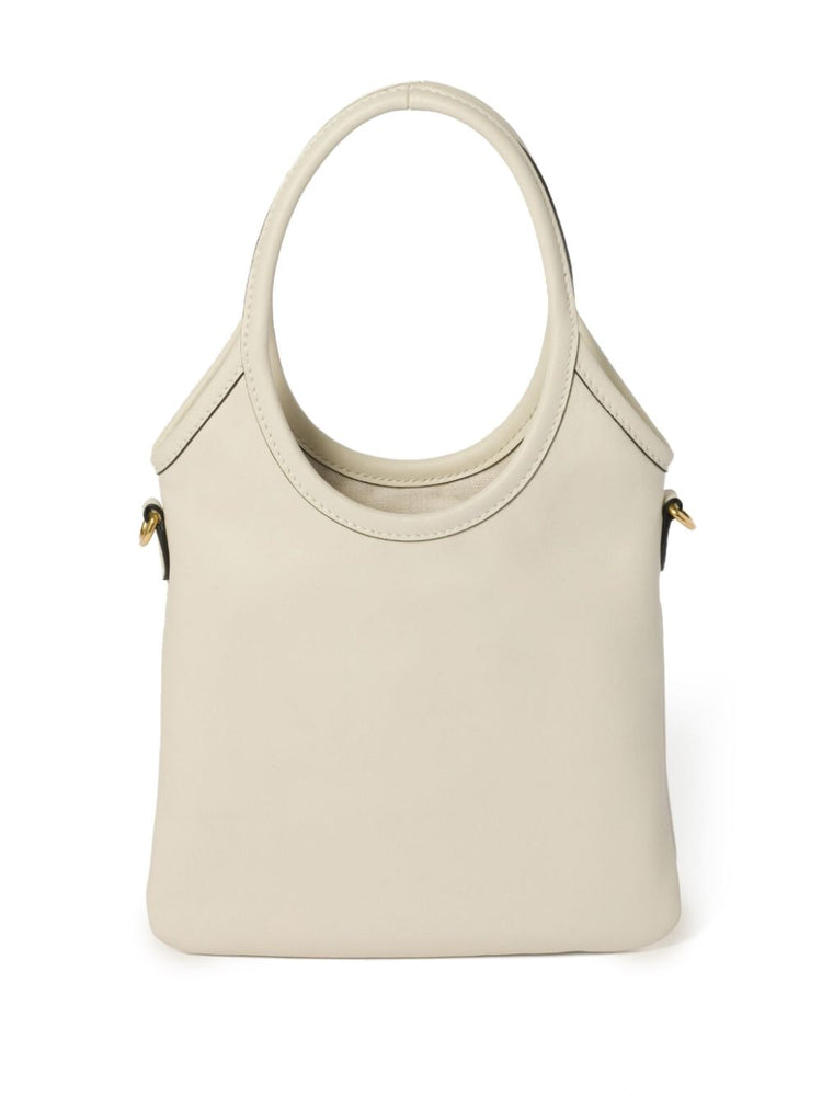 Ivy leather tote bag