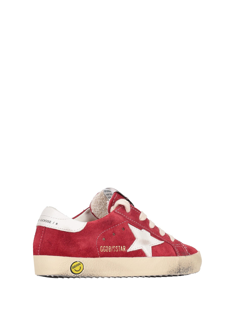 SUPER STAR SUEDE UPPER LEATHER STAR AND HEEL