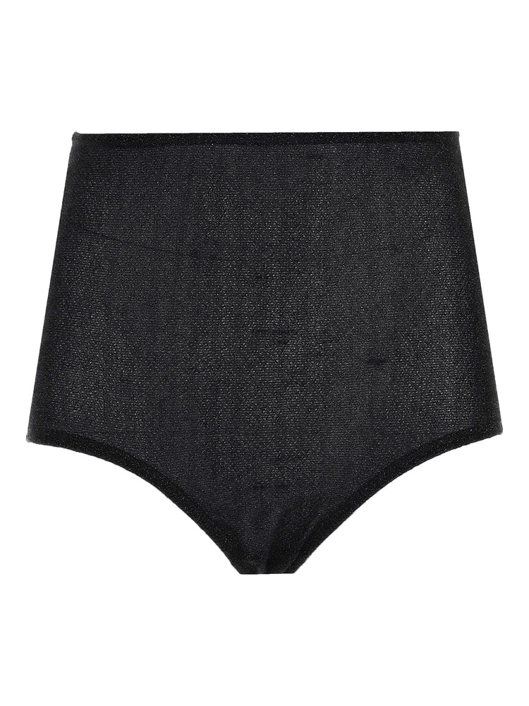 LAURA URBINATI Slip alto nero